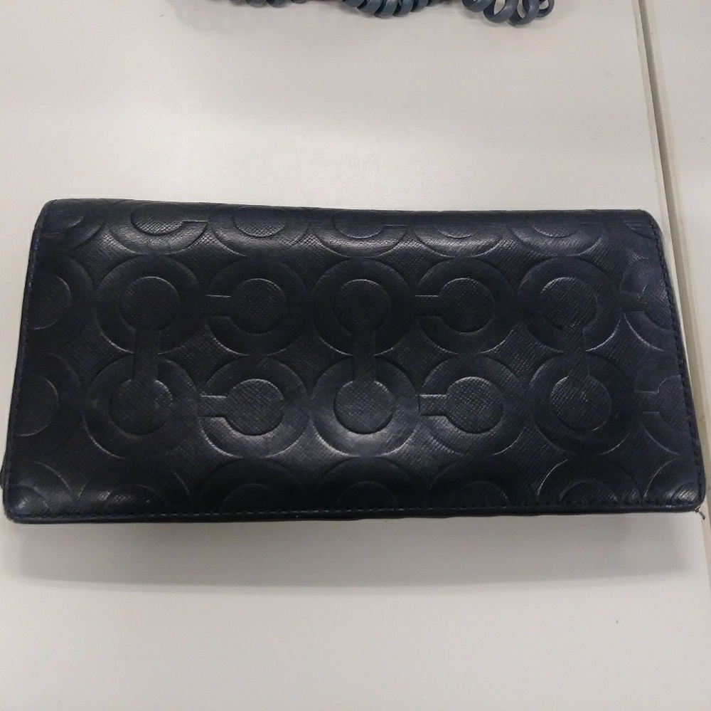 Authentic Coach Leather Wallet